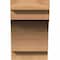 Ekena Millwork Mediterranean Smooth Rafter Tail, Western Red Cedar, 3 1/2"W x 6"H x 18"L RFT04X06X18MED00SWR - alternate 3